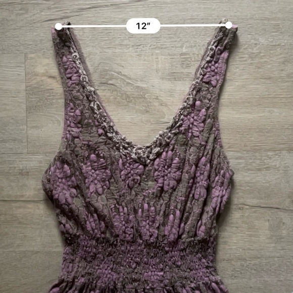 Vintage Lace Floral Dress – Fairycore, Witchy, Cottagecore, Romantic, Y2K - Picture 8 of 11